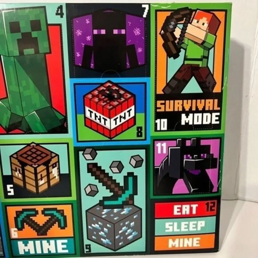 New Minecraft Boy's‎ 12 Days of Socks Advent Box